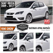 Seat İbiza MK4 2009-2017 Batman Yarasa Ayna Kapağı Piano Black ABS Plastik - 1