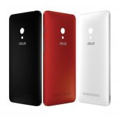 Kdr-1 Asus Zenfone 2 Selfie 5.5 ZD551KL Arka Pil Batarya Kapağı Siyah - 1