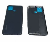 Kdr Infinix Hot 10T X689C X689B Arka Pil Kapağı Siyah - 1