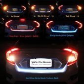 Bagaj Altı Kayar Kayan Led 7 Renkli Fonksiyonlu Su Geçirmez 120cm - 1