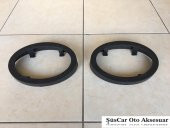 6x9 Üniversal Oval Hoparlör Yükseltici Hoparlör Kasnağı 2 Adet - 2