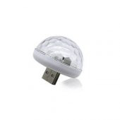 Müziğe Ve Sese Duyarlı Usb Girişli Araç İçi Mini Disko Topu Parti - 4
