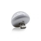 Müziğe Ve Sese Duyarlı Usb Girişli Araç İçi Mini Disko Topu Parti - 6