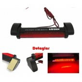 Araç Cam İçi Harici Stop Lambası 48 Ledli Üniversal 12 Volt - 5