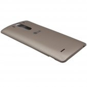 Kdr-1 LG G3 Mini Beat D723 Arka Pil Batarya Kapağı Gold - 1