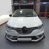 Renault Megane 4 2016 Sonrası Batman Yarasa Ayna Kapağı Piano Black ABS Plastik thumbnail 6