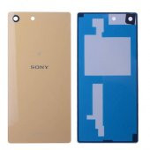 Kdr-1 Sony XPeria M5 E5603 Arka Pil Batarya Kapağı Gold - 1