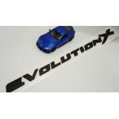 Mitsubishi Lancer Evolation X 3M 3D Bagaj Yazı Logo Amblem - 2