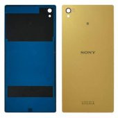 Kdr-1 Sony Xperia Z5 Plus Tek Sim Arka Pil Kapağı Gold - 1