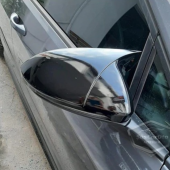 Vw Jetta MK6 2011 Sonrası Batman Yarasa Ayna Kapağı Piano Black ABS Plastik - 3