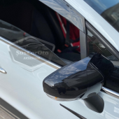 Renault Clio 4 2012-2019 Batman Yarasa Ayna Kapağı Piano Black ABS Plastik - 6