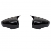 Renault Clio 4 2012-2019 Batman Yarasa Ayna Kapağı Piano Black ABS Plastik - 10