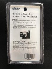 Carub Açısı Ayarlanabilir 75 mm Krom Yuvarlak Kör Nokta Aynası - 5