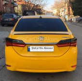 Toyota Corolla 2013-2018 Sedan Bagaj Üstü Spoiler Piano Black - 1