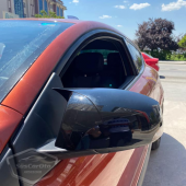 Renault Megane 3 2008-2016 Batman Yarasa Ayna Kapağı Piano Black ABS Plastik thumbnail 6