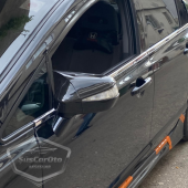 Honda Civic FD6 2006-2011 Batman Yarasa Ayna Kapağı Piano Black ABS Plastik thumbnail 3