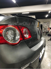 Volkswagen Passat B6 Bagaj Üstü Spoiler Bagaj Çıtası Piano Black - 2