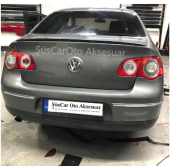 Volkswagen Passat B6 Bagaj Üstü Spoiler Bagaj Çıtası Piano Black - 4