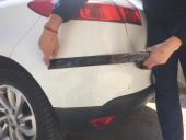 5D Tampon Bagaj Kapı Eşiği Koruyucu Şerit Eşik Bandı Piano Black - 6