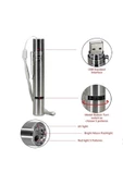 Metal Usb Şarjlı Uv Işık ve Figürlü Kedi Lazeri - 4