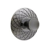 Dinar Çekmece Dolap Dolabı Kapak Kulpu Kulpları Kulbu 32 Mm Füme Metal Kulp Mobilya Mutfak thumbnail 1