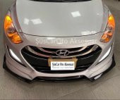 Hyundai i30 Esnek 3 Parça ABS Lip Piano Black Flaplı Kanatlı - 1
