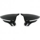 Araca Özel Batman Yarasa Ayna Kapağı Piano Black ABS Plastik - 1