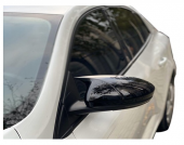 Araca Özel Batman Yarasa Ayna Kapağı Piano Black ABS Plastik - 9