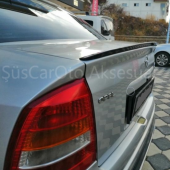 Opel Astra G 1998-2004 Bagaj Üstü Spoiler Bagaj Çıtası Piano Black Parlak Siyah - 5