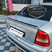 Opel Astra G 1998-2004 Bagaj Üstü Spoiler Bagaj Çıtası Piano Black Parlak Siyah - 6