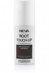 Neva Koyu Kahverengi Root Touch-up Beyaz Kapatıcı Sprey 75 ml - 1