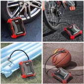 KOBB KB200 12Volt 150 PSI Ayarlanabilir Dijital Basınç Göstergeli Hava Lastik Şişirme Pompası thumbnail 2