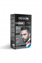 Morfose Ossion Premium Erkekler Için Jel Saç Boyası Kiti -NO:1 Siyah  40 Ml - 1