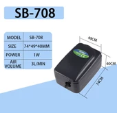 Sobo Tek Çıkışlı Mini Hava Motoru 1W 3 Lt/dak SB-708 - 2