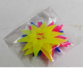 Bisiklet Süsü Plastik Yıldız Büyük 10 Adet - 1