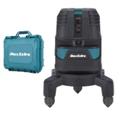 Max-Extra Mxp05g Yatay Dikey Nokta Yeşil Lazer Nivo 15 Metre - 1