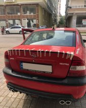 Opel Vectra Bagaj Üstü Slim Spoiler Piano Black Parlak Siyah - 1