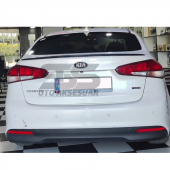 Kia Cerato Bagaj Üstü Slim Spoiler Piano Black Parlak Siyah - 1