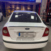 Ford Focus 2-2,5 Bagaj Üstü Slim Spoiler Piano Black Parlak Siyah - 2