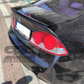 Honda Civic Fd6 Bagaj Üstü Black Piano Spoiler Bagaj Çıtası - 6