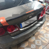 Honda Civic Fd6 Bagaj Üstü Black Piano Spoiler Bagaj Çıtası - 7