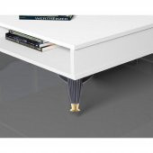 Mobilya Kanepe Masa Sehpa Ayağı Baza Ayak Siyah 12 cm (4 ADET) - 4