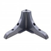 Mobilya Kanepe Sehpa Puf Koltuk Ayağı 10 cm Antrasit Baza Ayak (4 ADET) - 4