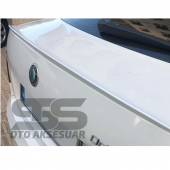 Scoda Octavia Bagaj Üstü Slim Spoiler Piano Black Parlak Beyaz - 2