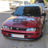 Sts Oto Aksesuar Toyota Corolla Efsane Kasa Lip Üniversal 2 Parça Astra H Tipi Esnek Tampon eki - 2