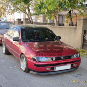 Sts Oto Aksesuar Toyota Corolla Efsane Kasa Lip Üniversal 2 Parça Astra H Tipi Esnek Tampon eki - 8