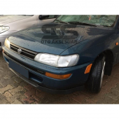 Sts Oto Aksesuar Toyota Corolla Efsane Kasa Lip Üniversal 2 Parça Astra H Tipi Esnek Tampon eki - 9