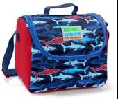 Coral High Mavi Köpekbalığı Baskılı Erkek Çocuk İlkokul Çanta Seti - USB Çıkışlı - 3