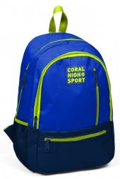 Coral High Sport Lacivert İlkokul,Ortaokul ve Günlük Sırt Çantası - 1