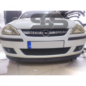 Sts Oto Aksesuar Opel Corsa C Lip Üniversal 2 Parça Astra H Tipi Esnek Tampon eki - 1